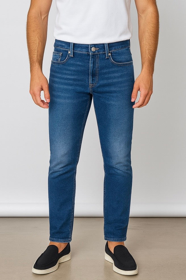 THE JUDE SLIM JEANS - NAVY