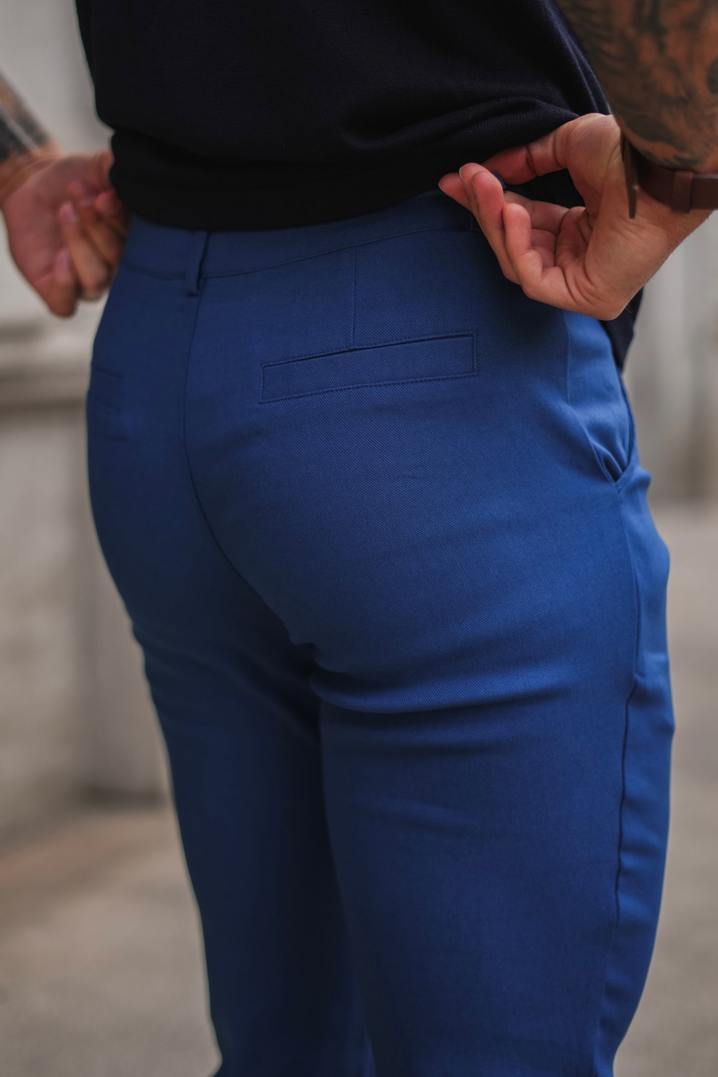 THE V1 TROUSERS - BLUE