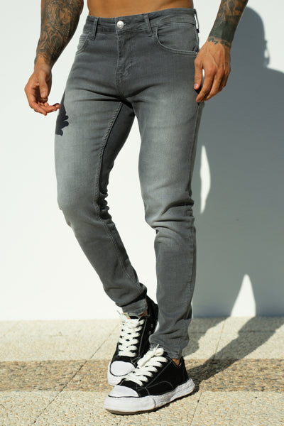 THE JUDE SLIM JEANS - GRAY