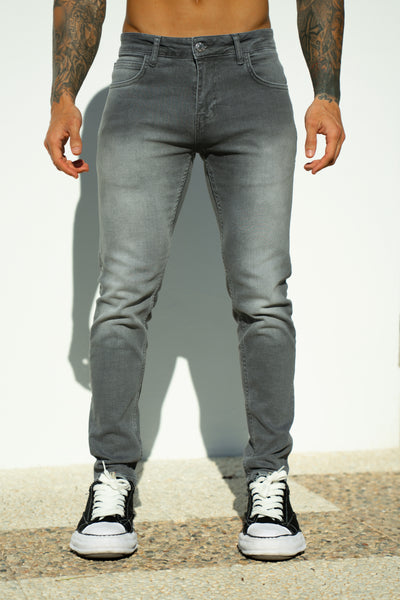 THE JUDE SLIM JEANS - GRAY