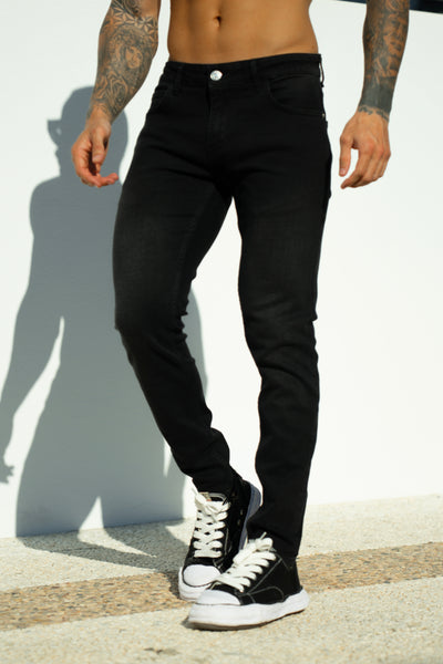 THE JUDE SLIM JEANS - BLACK