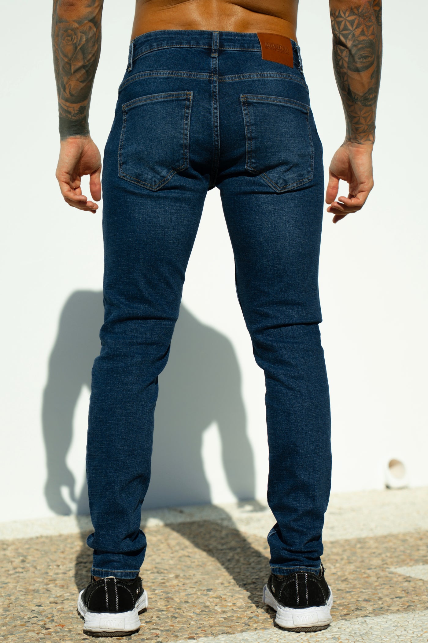 THE JUDE SLIM JEANS - NAVY