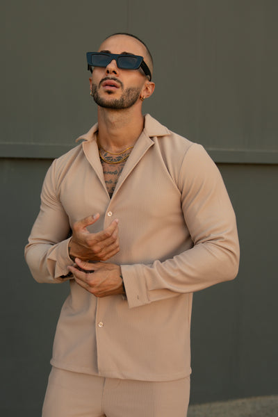 THE MARBA SHIRT - BEIGE