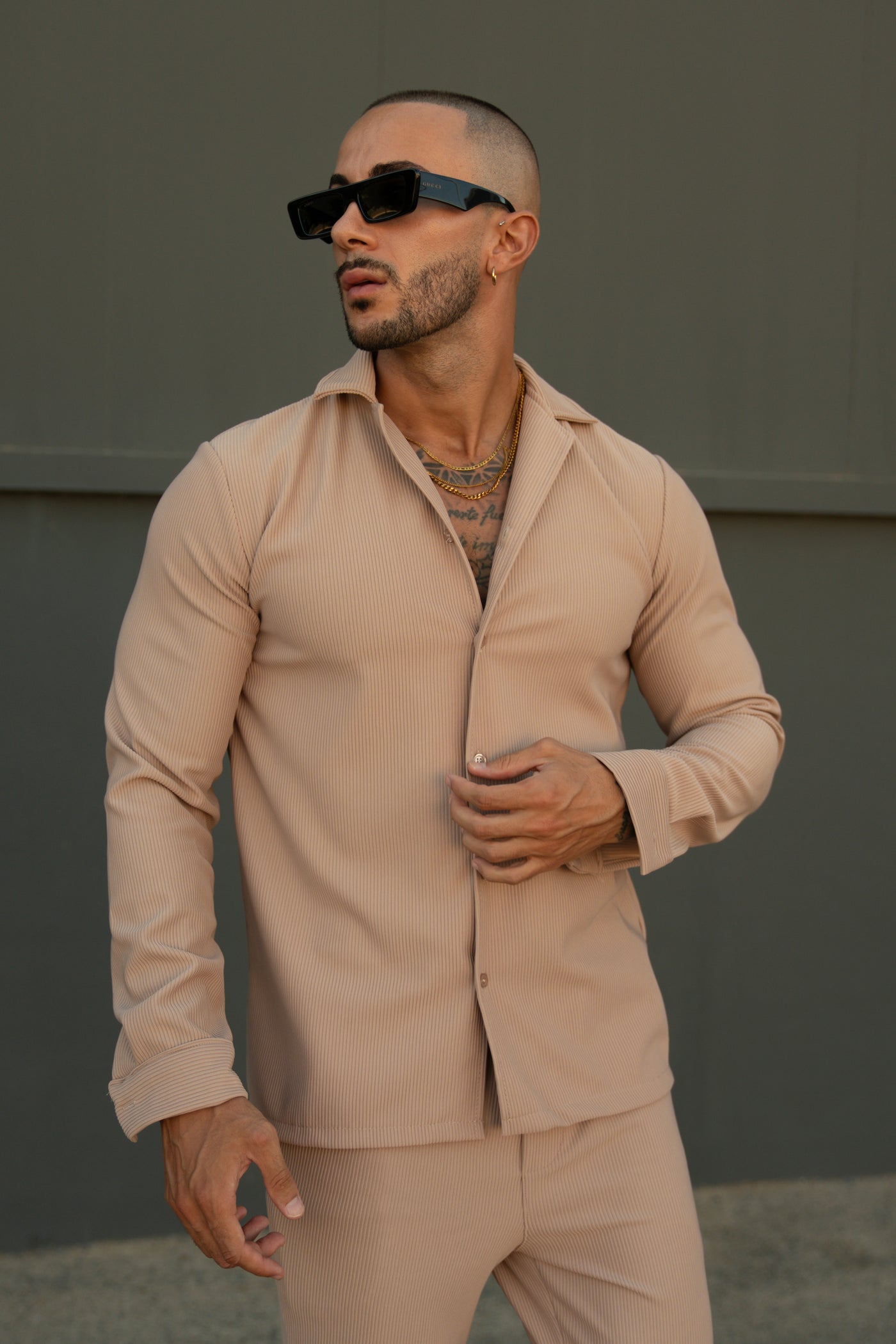THE MARBA SHIRT - BEIGE
