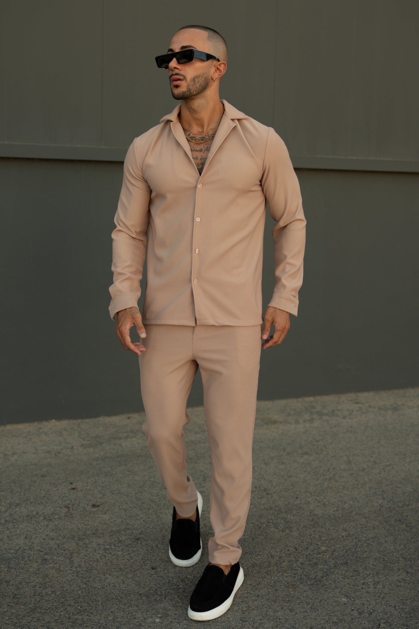 THE MARBA SHIRT - BEIGE