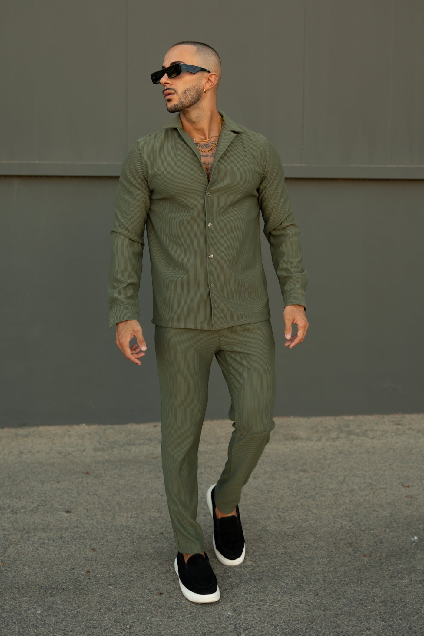THE MARBA PANTS - GREEN
