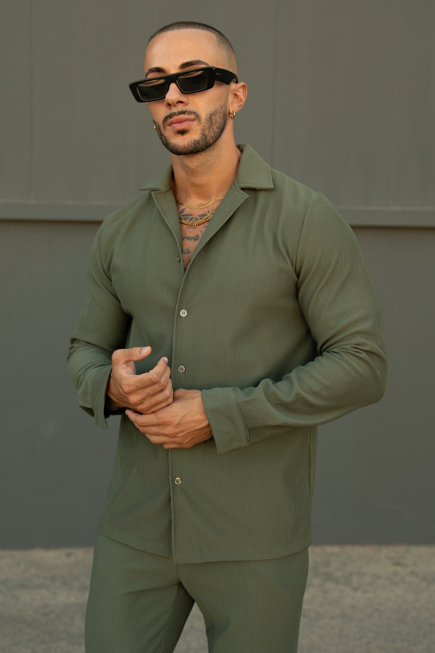 THE MARBA SHIRT - GREEN