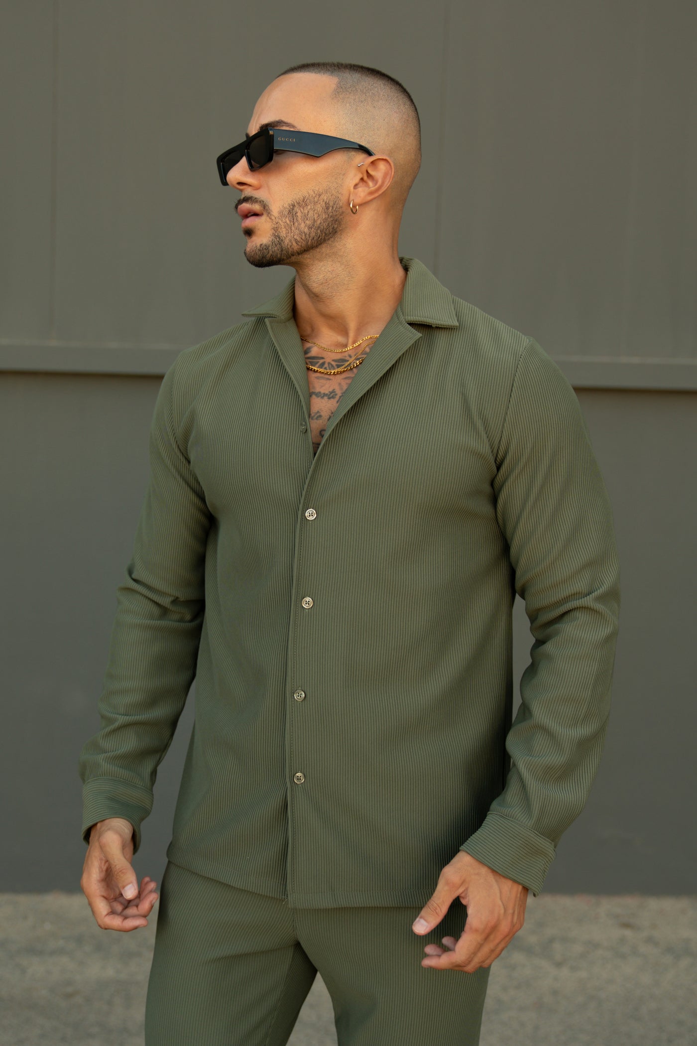 THE MARBA SHIRT - GREEN
