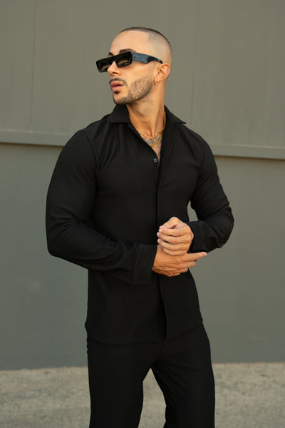 THE MARBA SHIRT - BLACK