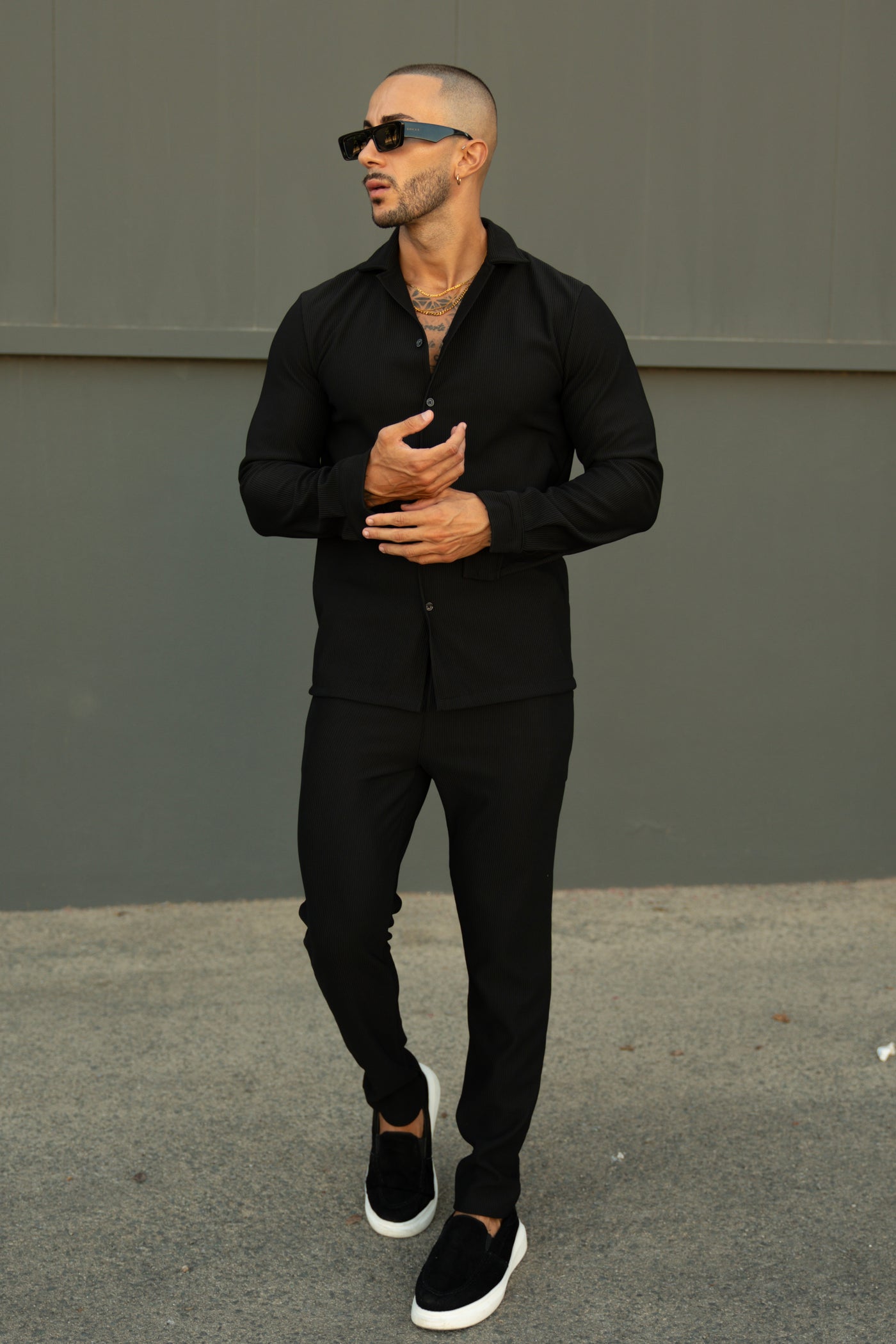 THE MARBA SHIRT - BLACK