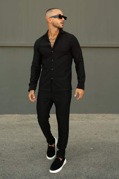 THE MARBA SHIRT - BLACK