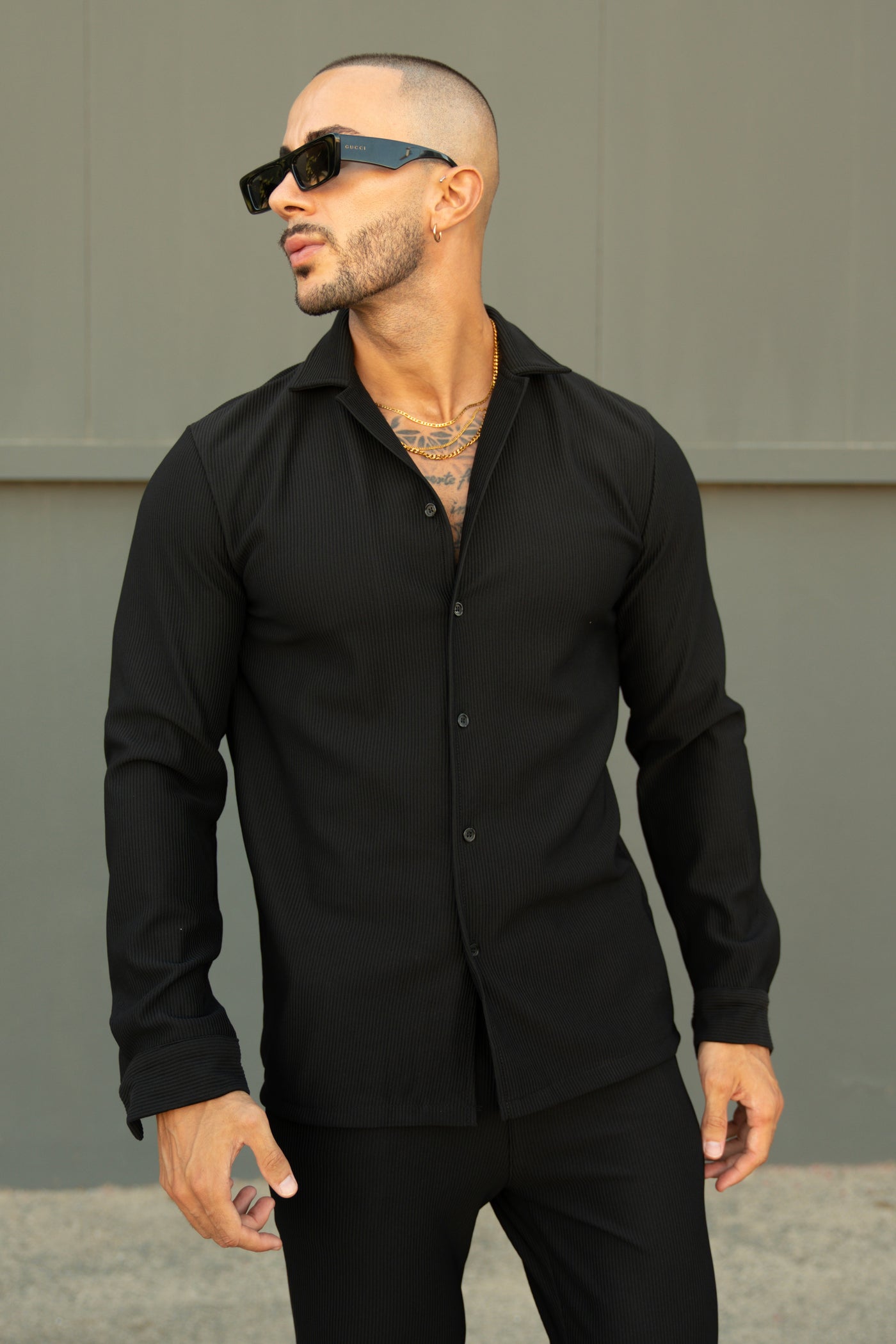 THE MARBA SHIRT - BLACK