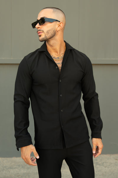 THE MARBA SHIRT - BLACK