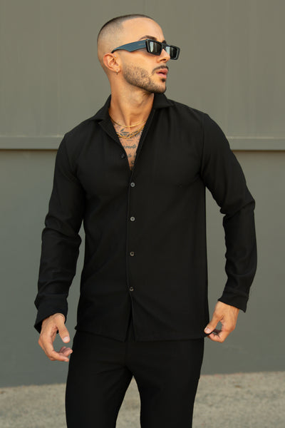 THE MARBA SHIRT - BLACK