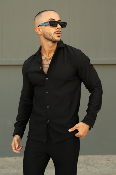 THE MARBA SHIRT - BLACK