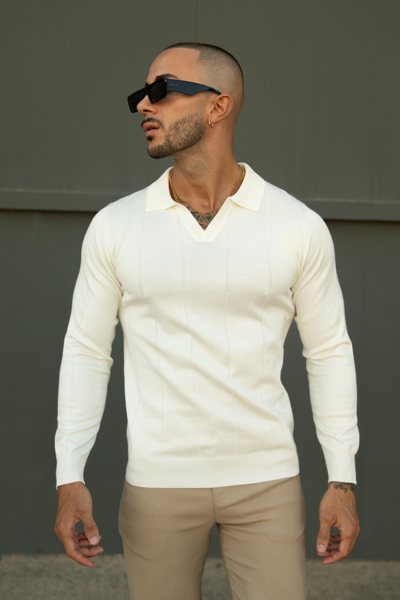 THE CANNES POLO - WHITE