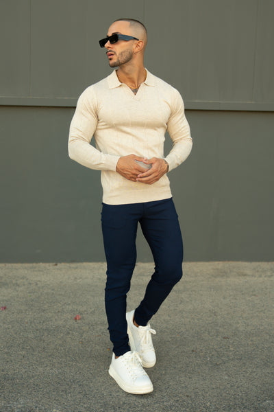 THE CANNES POLO - BEIGE