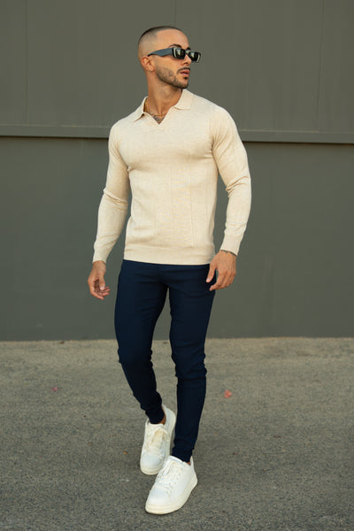 THE CANNES POLO - BEIGE