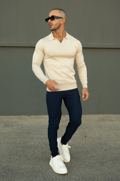 THE CANNES POLO - BEIGE