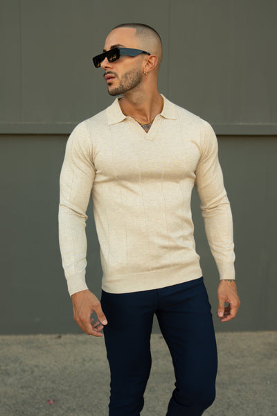 THE CANNES POLO - BEIGE
