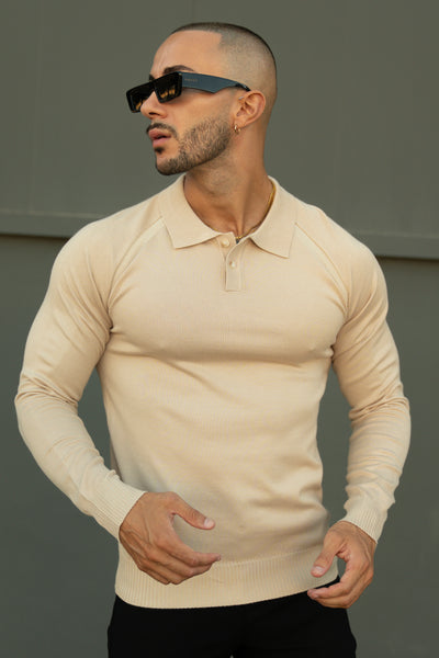 THE SADE POLO - BEIGE