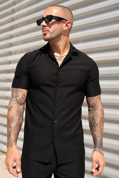 THE IBIZA SET - BLOUSE + BROEK - BLACK
