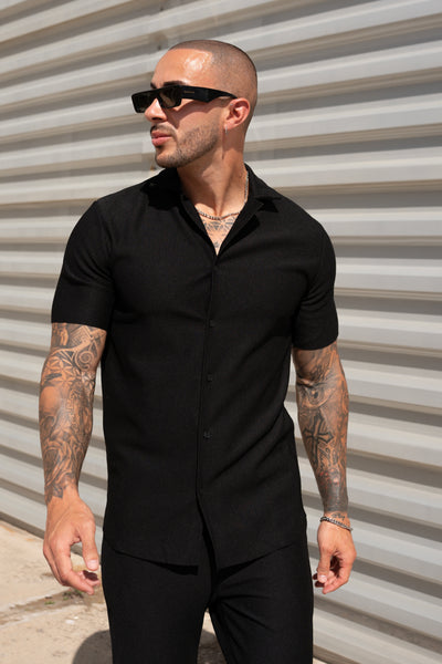THE IBIZA SET - BLOUSE + BROEK - BLACK