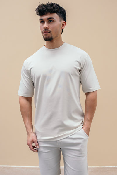 GLANS T-SHIRT - BEIGE