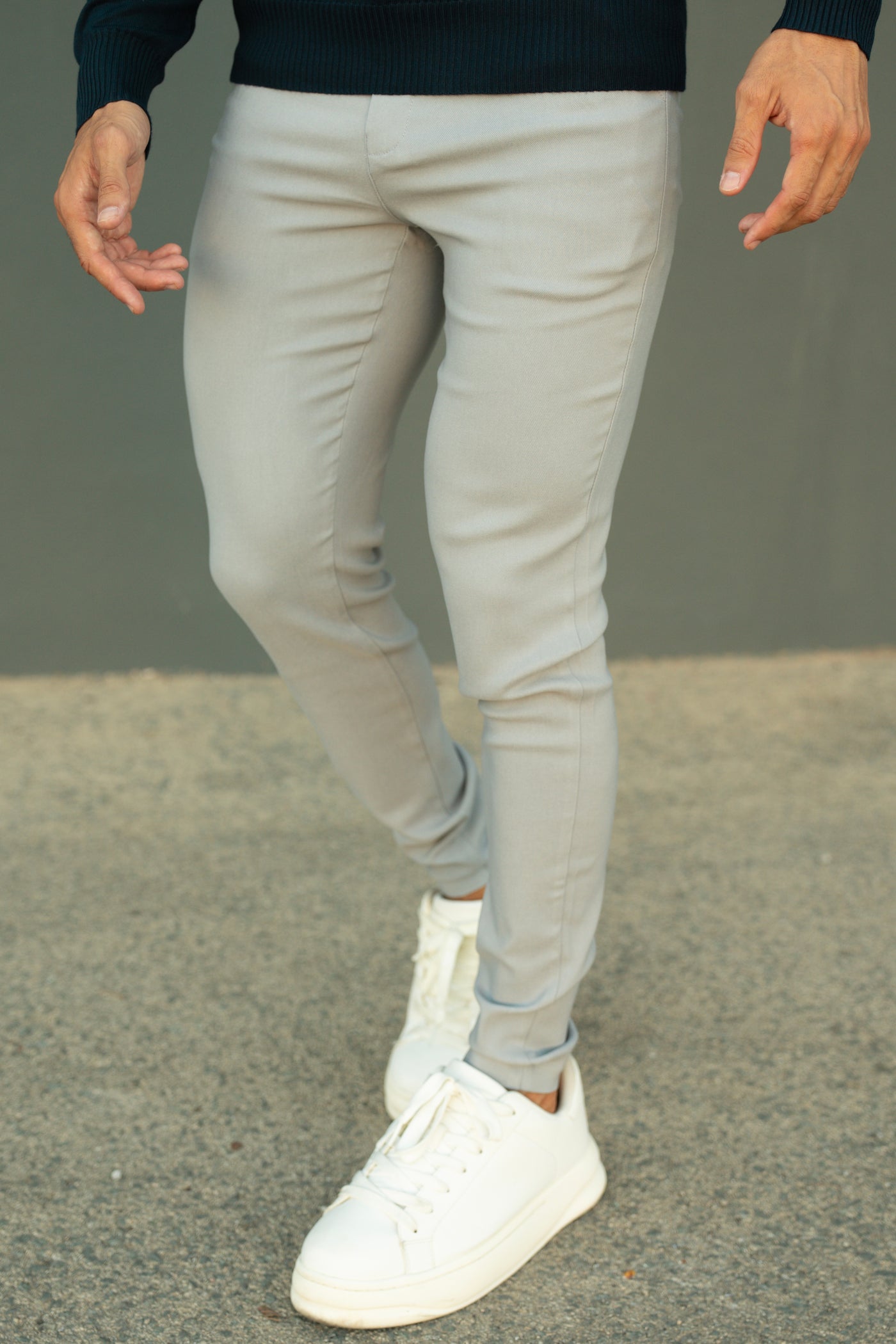 THE V1 TROUSERS - GREY