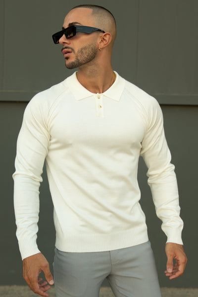 THE SADE POLO - WHITE