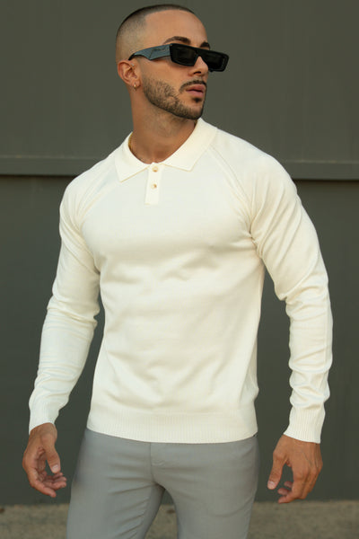THE SADE POLO - WHITE