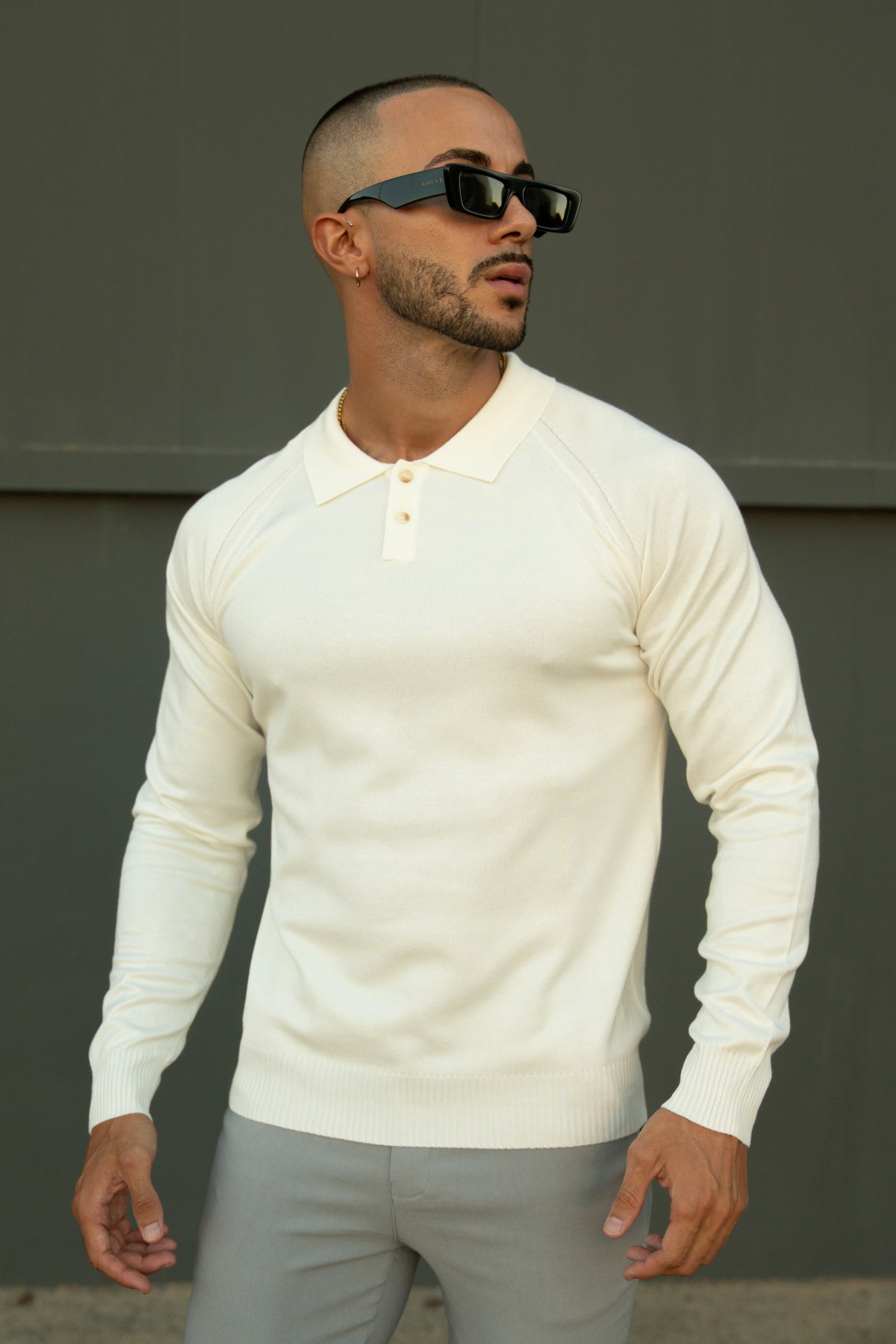 THE SADE POLO - WHITE