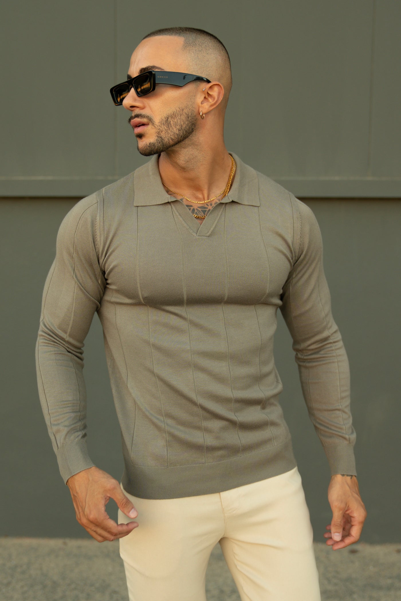 THE CANNES POLO - GREEN