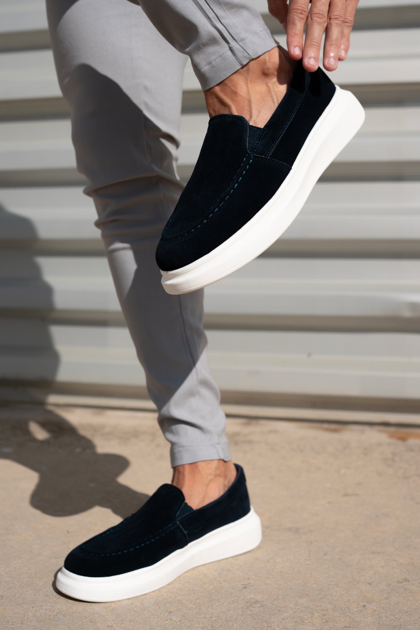 THE SPORT LOAFERS - NAVY