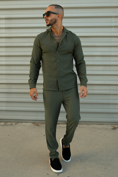 THE MARBA BROEK - GROEN