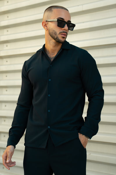 THE MARBA OVERHEMD - NAVY