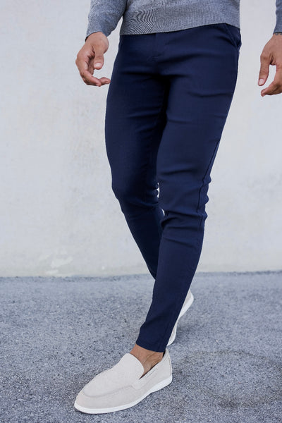 THE V1 TROUSERS - NAVY