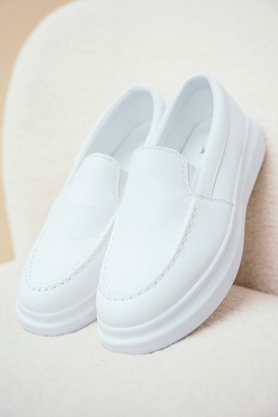 THE SPORT LOAFERS - WHITE