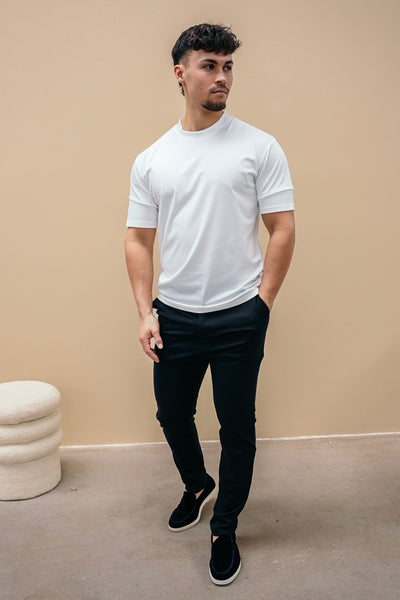 GLANS T-SHIRT - WIT