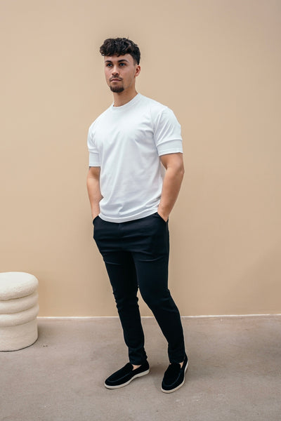 GLANS T-SHIRT - WIT
