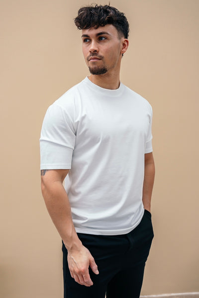 GLANS T-SHIRT - WIT