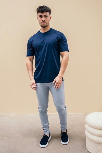 GLANS T-SHIRT - NAVY