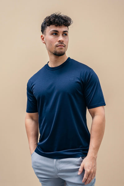 GLANS T-SHIRT - NAVY