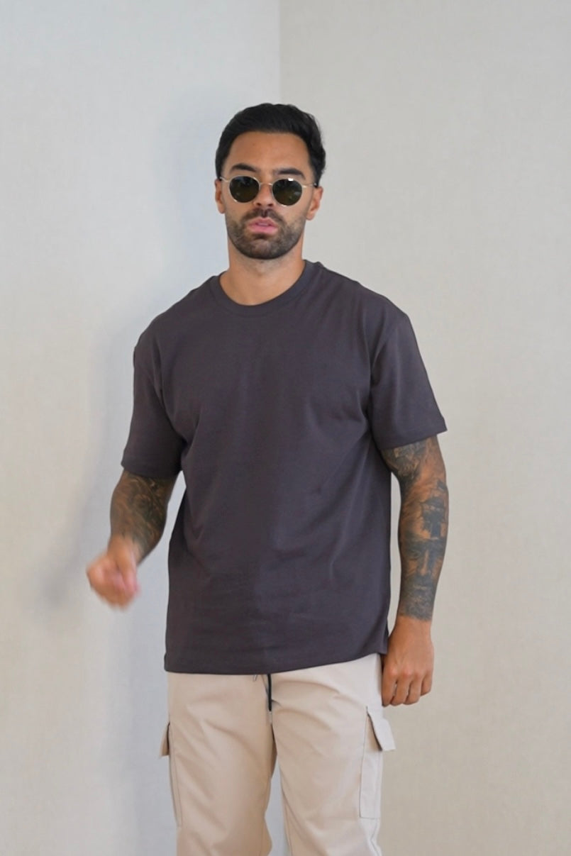 Y2 T-SHIRT - BROWN