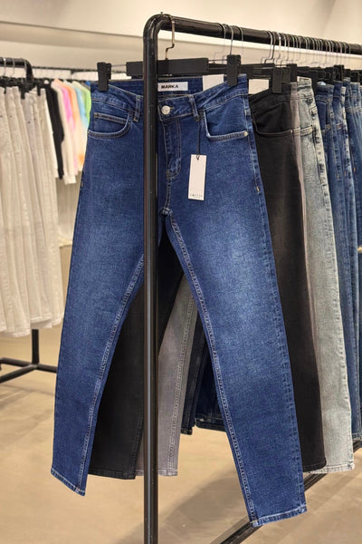 THE JUDE SLIM JEANS - NAVY