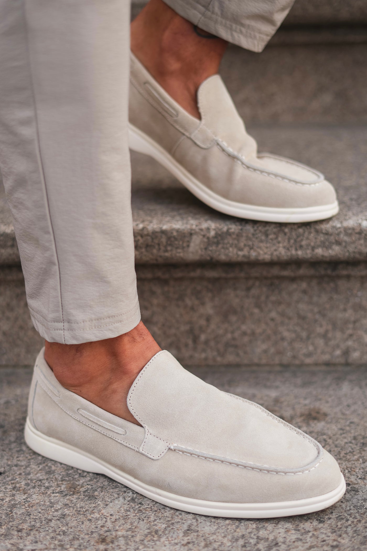 THE MILANO LOAFERS - BEIGE